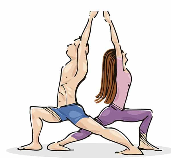 Joga dla dwojga &ndash; pozycja 4