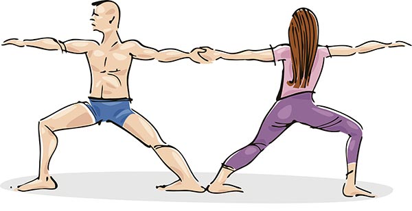 Joga dla dwojga &ndash; pozycja 6
